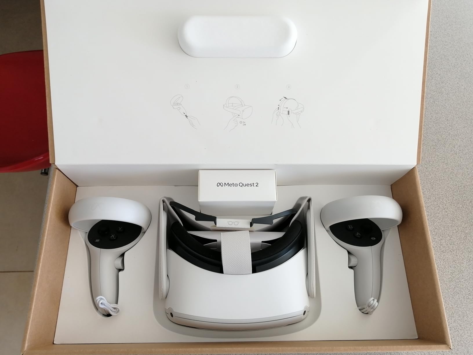 Quest 2 �?Advanced All-In-One Virtual Reality Headset �?128 GB genannt.