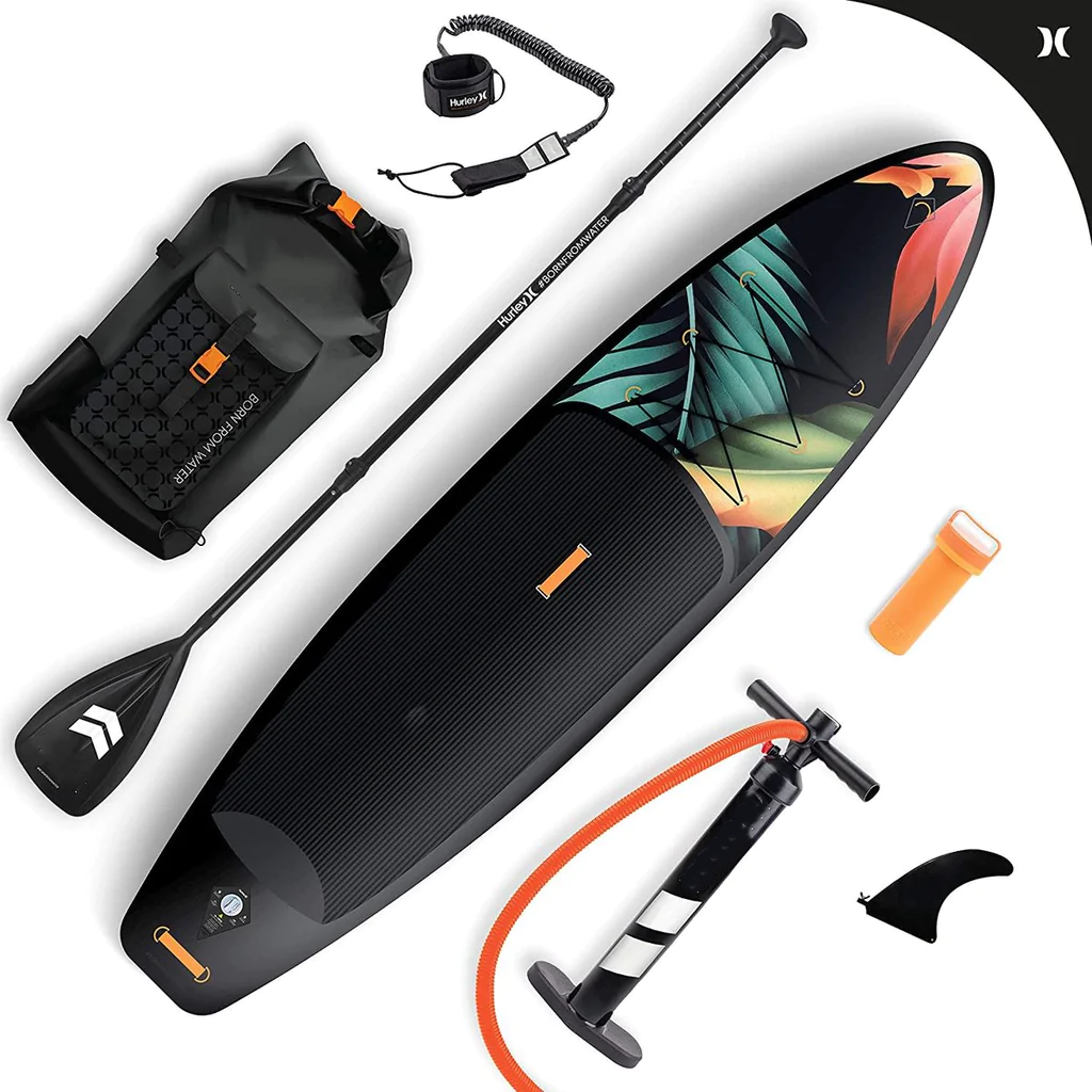 HURLEY ISUP - PHANTOMTOUR PARADISE INFLATABLE PADDLEBOARD SET 10′6 (USE 33% OFF DISCOUNT CODE)