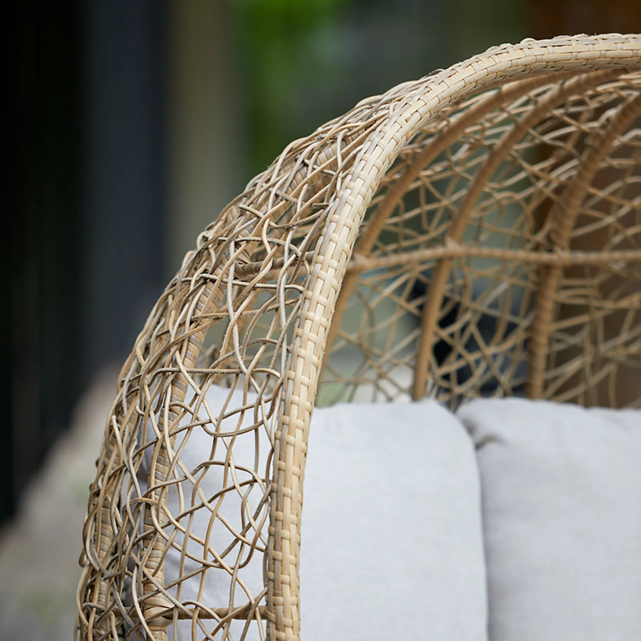 Sherwood Double Cocoon | Outdoor Rattan Chair