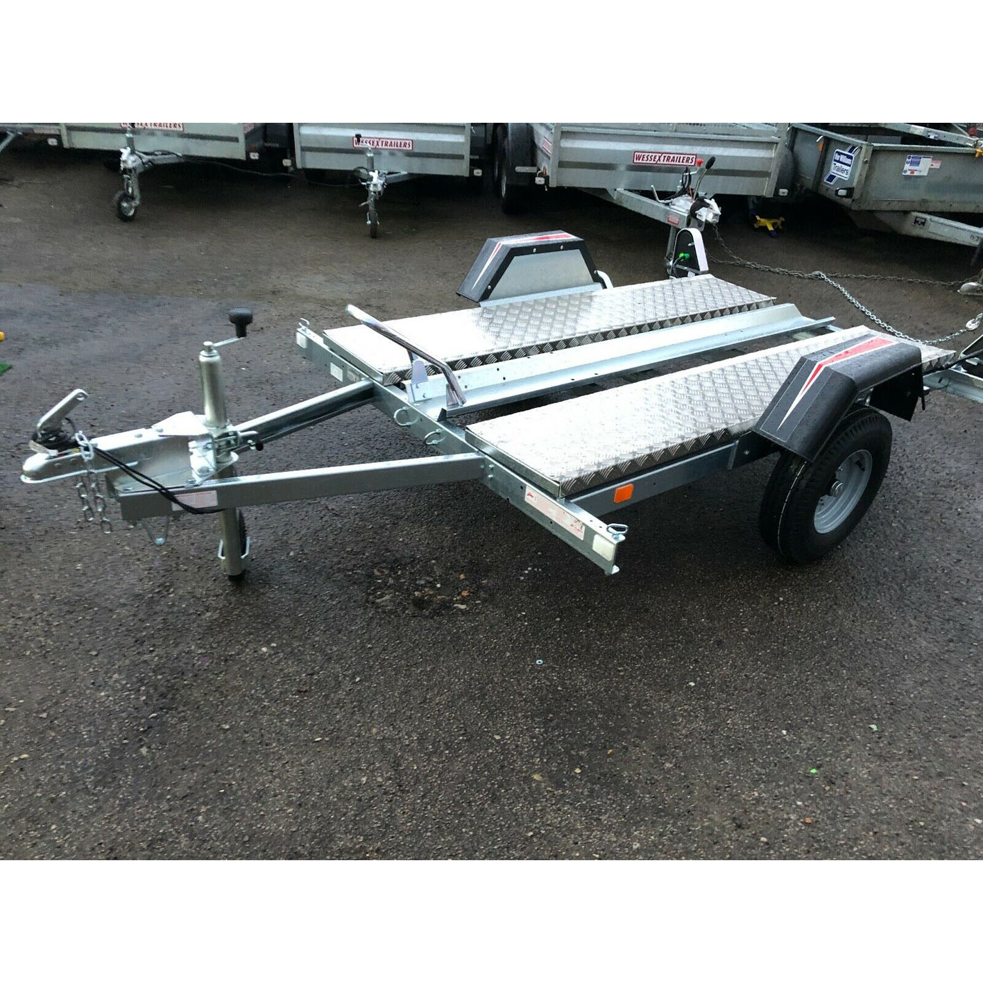 Erde CH451 Single Motorcycle Bike Motorcycle Trailer