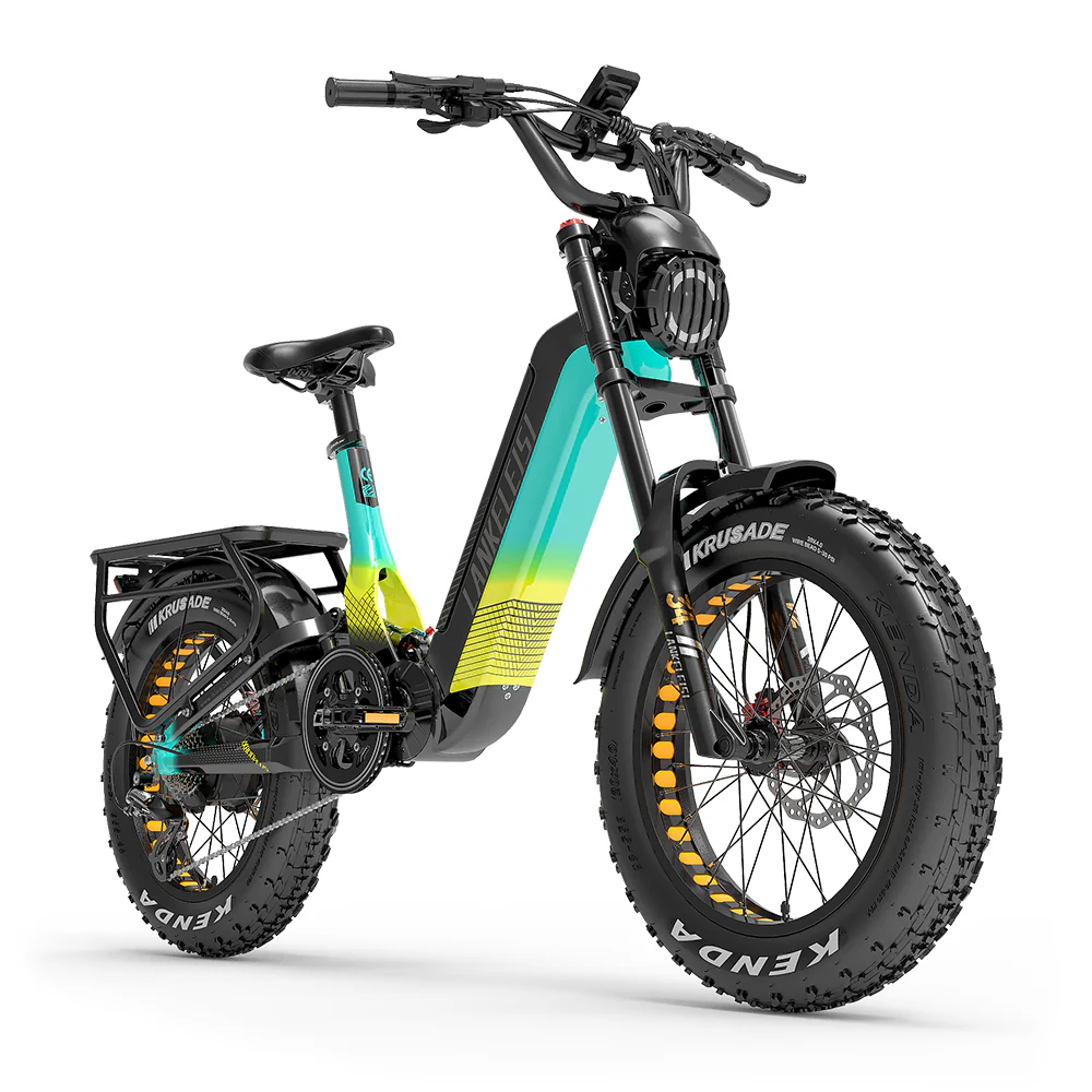 Lankeleisi RX800 Plus 1000W 20 Fatbike Vollgefedertes Elektrofahrrad 48V 20Ah Sams genannt.