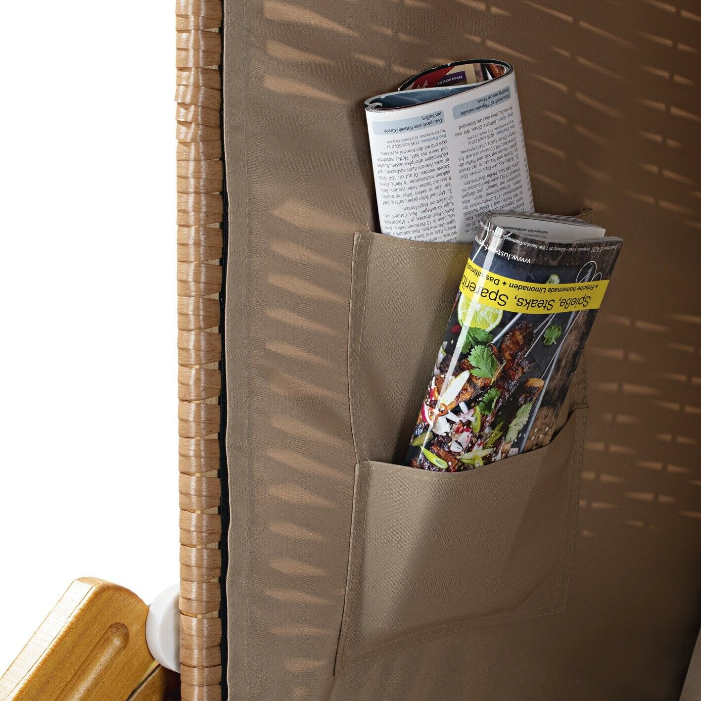 Beach Chair Premium Full Recliner Baltic Sea Garden Recliner Sun Island Roller Anti-UV