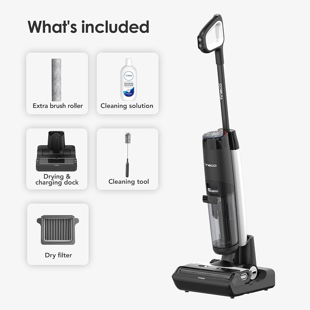 Tineco FLOOR ONE S7 FlashDry Smart Cordless Wet Dry Vacuum Cleaner
