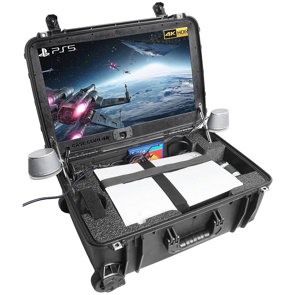Case Club 4K Gaming Station to Fit PlayStation 5