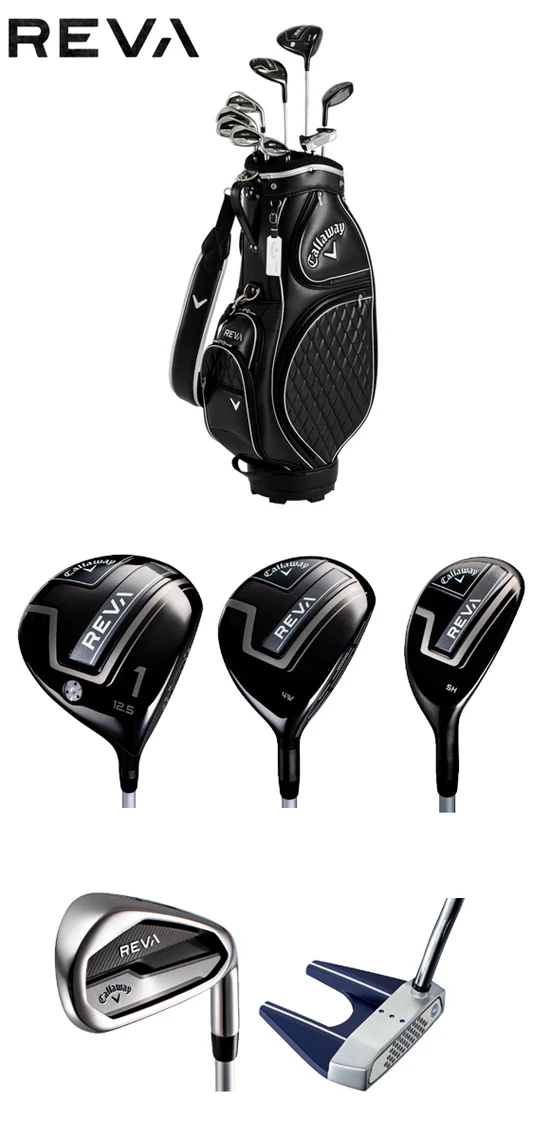 CALLAWAY REVA BLACK WOMEN'S PACKAGE SET (10PC)